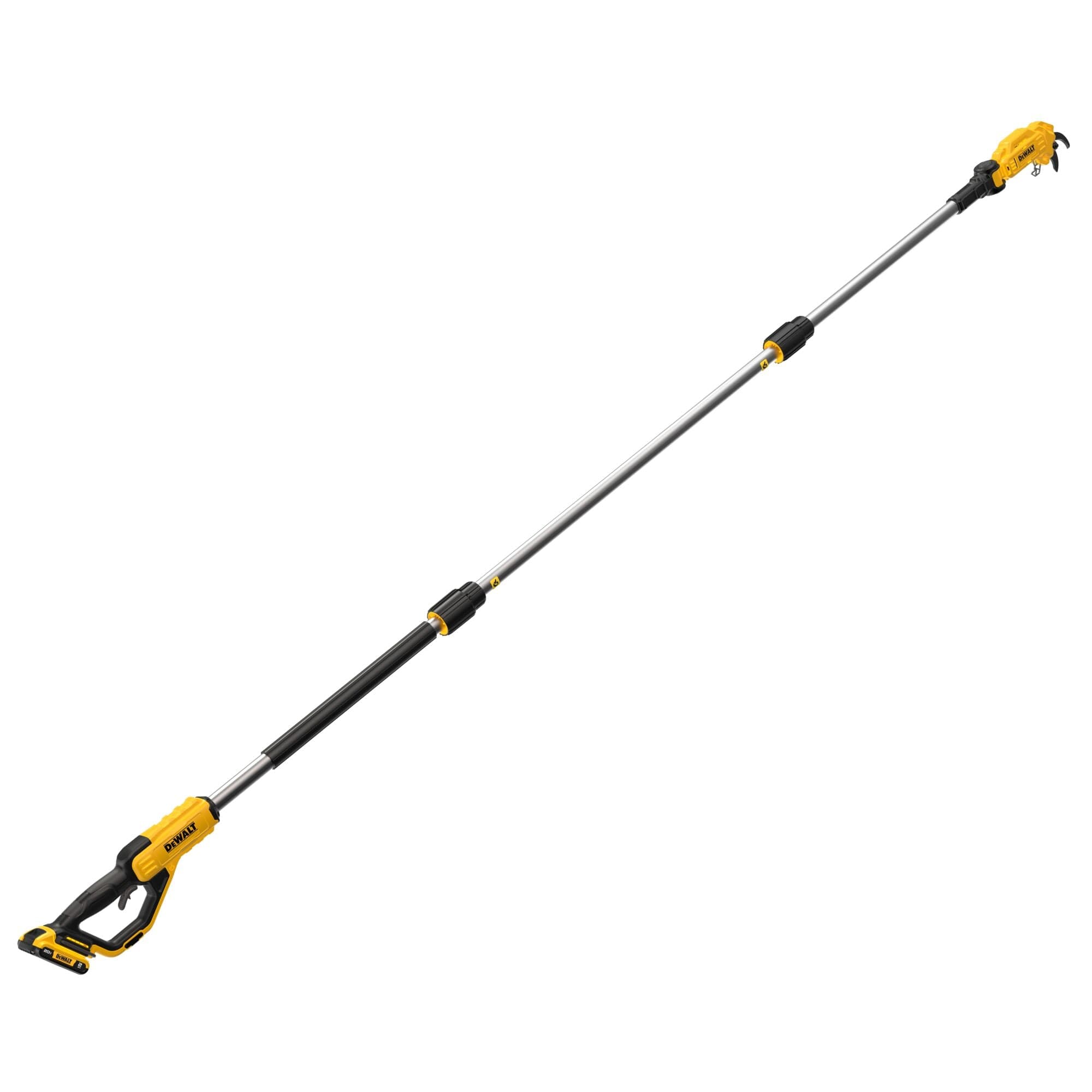 dewalt-20v-max-1-1-2-cordless-pole-pruner-kit-1.jpg: DeWalt 20V MAX cordless pole pruner kit