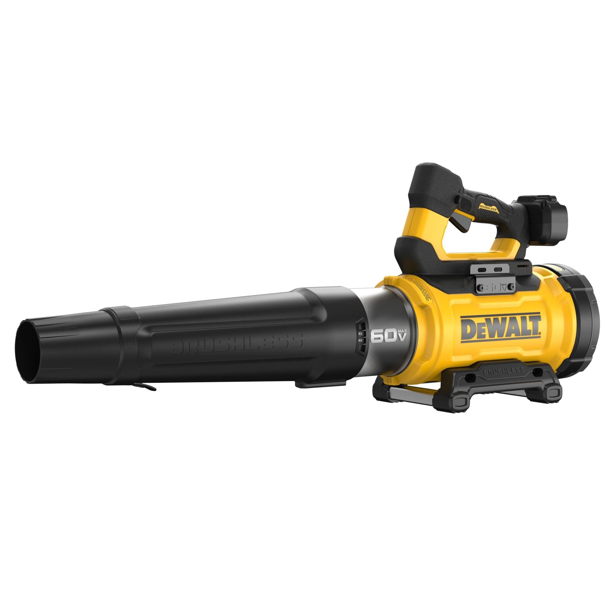 dewalt-60v-max-brushless-blower-tool-only-1.jpg: DeWalt 60V MAX Brushless Blower DCBL777B handheld cordless leaf blower, tool only