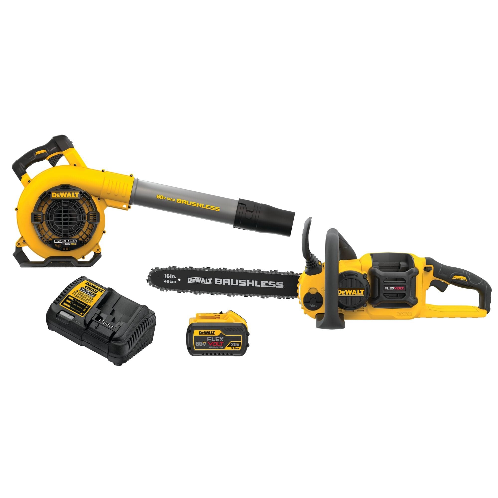 DeWalt 60V MAX FLEXVOLT Chainsaw & Blower Combo Kit (DCKO667X1)