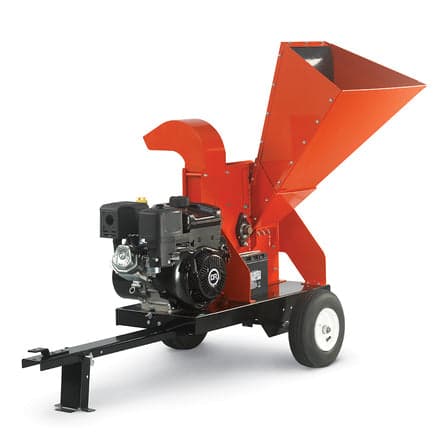 dr-power-pro-475-self-feeding-wood-chipper-389cc-1.jpg: DR Power PRO 475 self-feeding wood chipper with towable pin hitch
