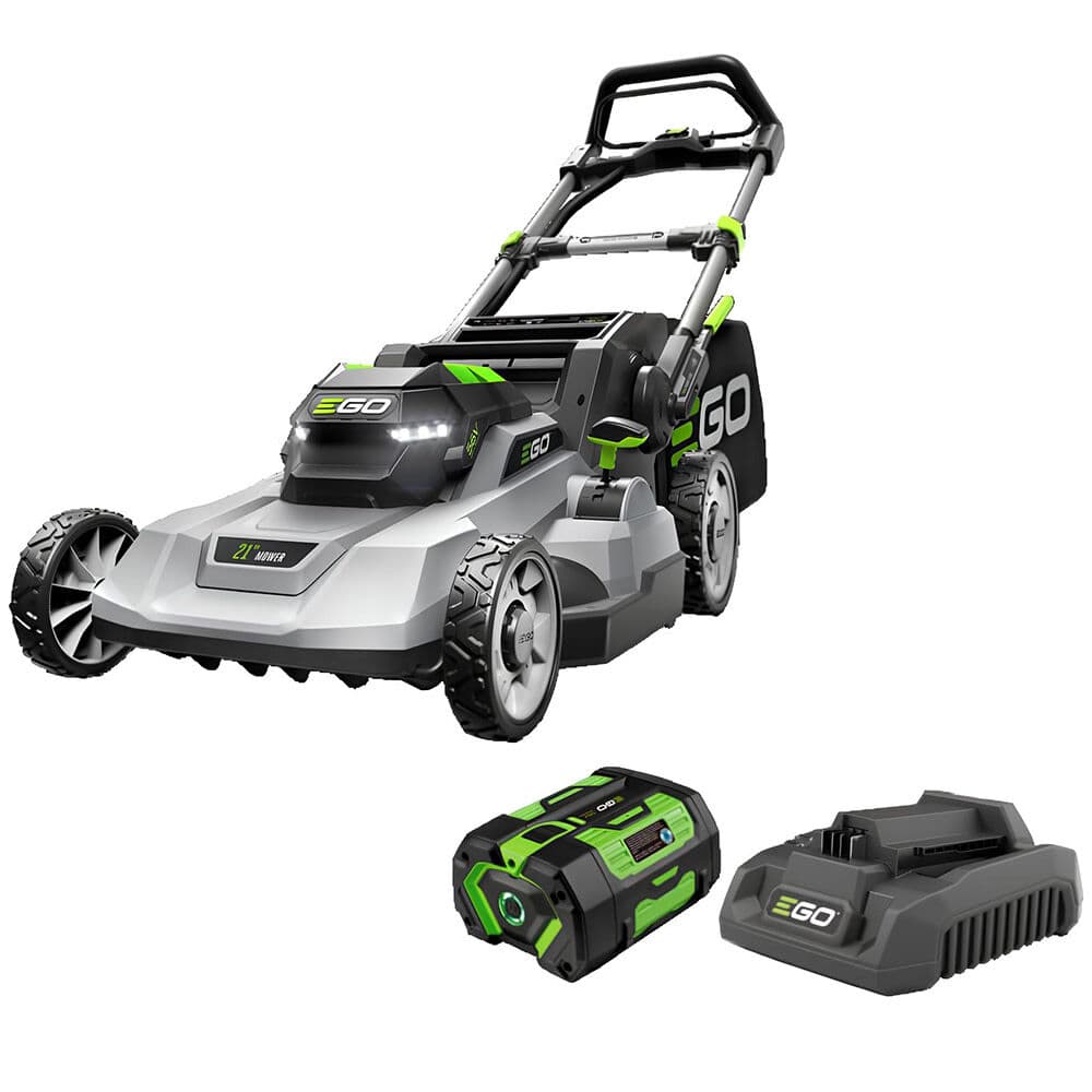 EGO POWER+ 21" Cordless Push Mower Kit – 6.0Ah Battery, 320W Charger