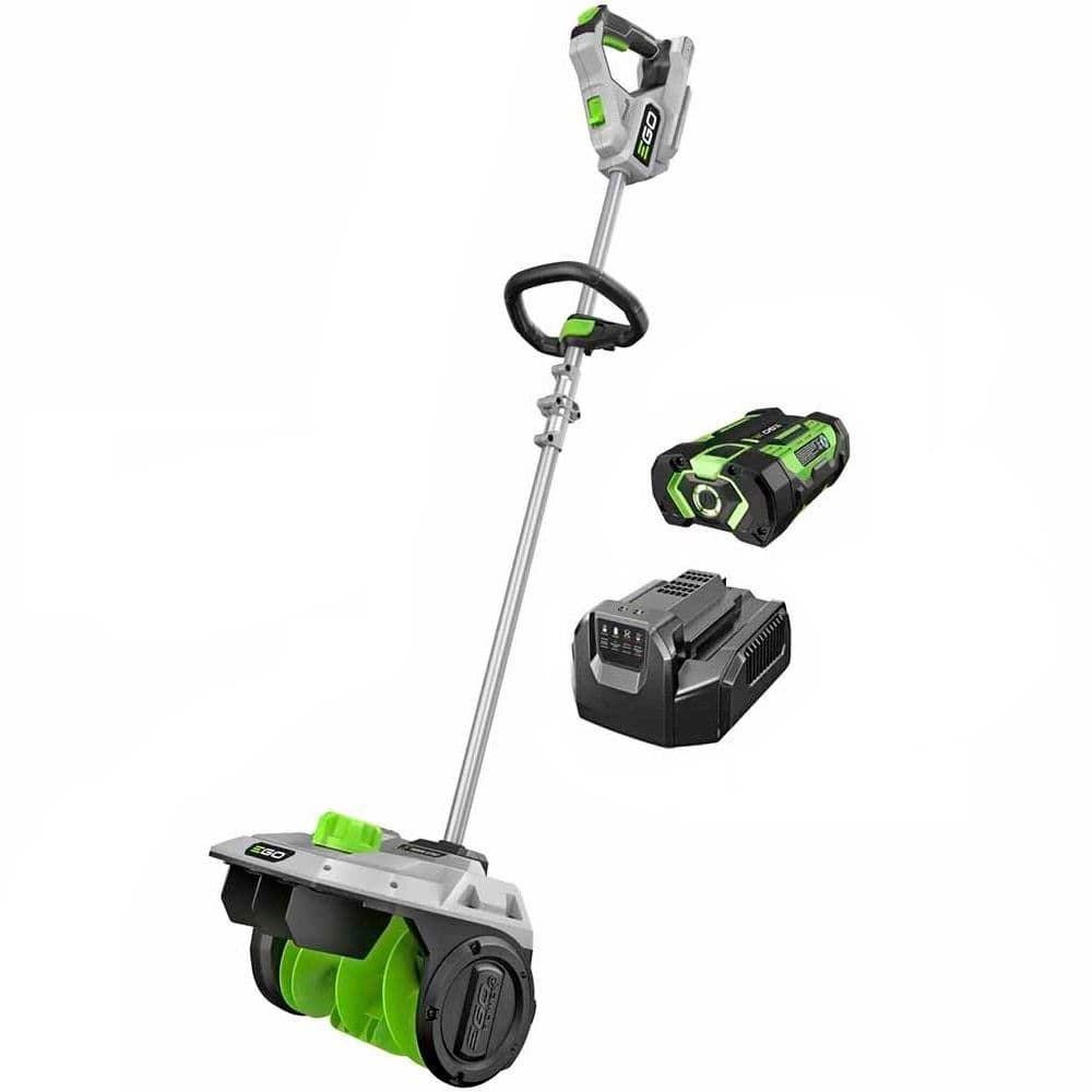 ego-power-12-inch-cordless-snow-shovel-kit-with-2.5ah-battery-and-charger-1.jpg: EGO Power+ 12-inch cordless snow shovel with battery and charger