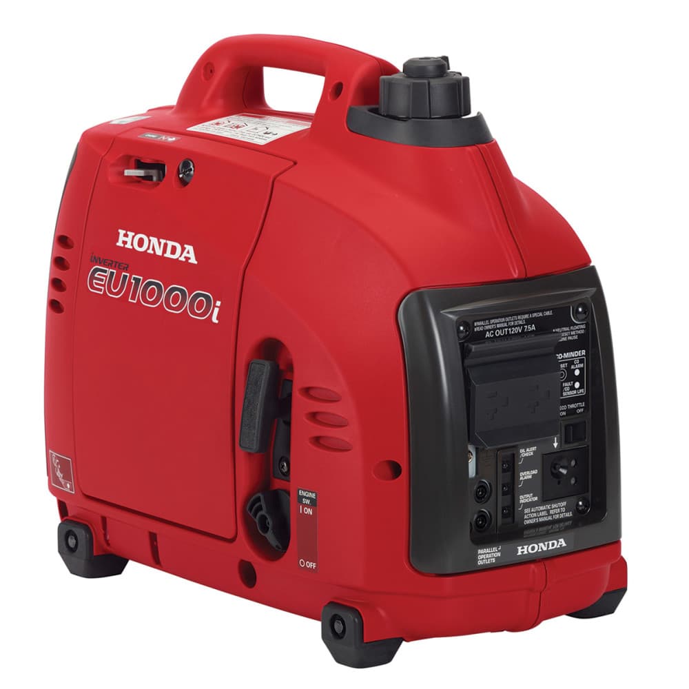 honda-eu1000i-1000w-super-quiet-portable-inverter-generator-1.jpg: Honda EU1000i lightweight portable inverter generator