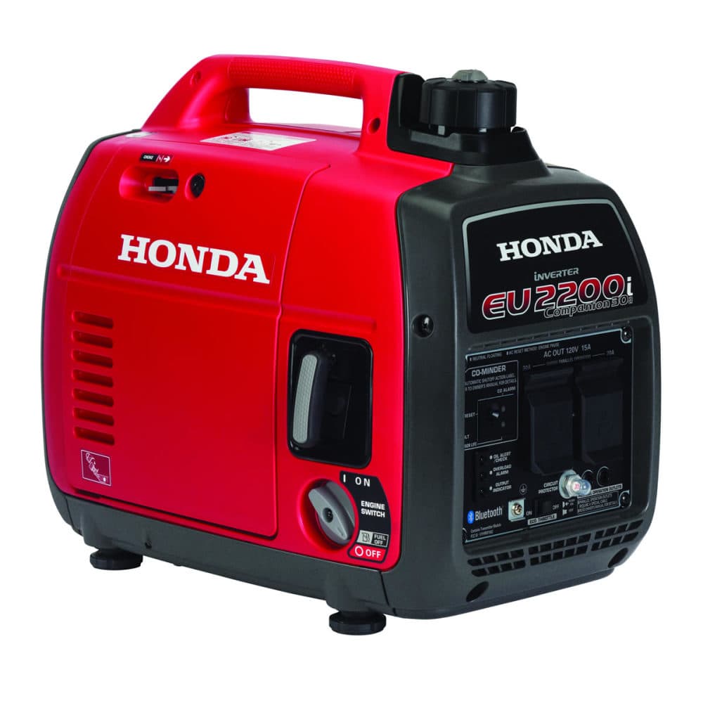 Honda EU2200i Companion 2200W Portable Inverter Generator with CO-Minder