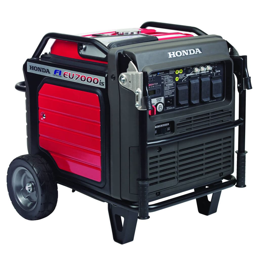 Honda EU7000iS 7000W Portable Inverter Generator with CO-Minder