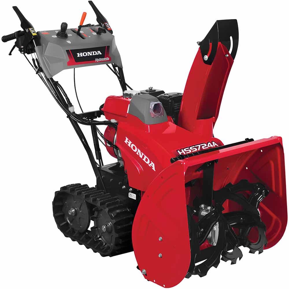 Honda HSS724AATD 24" Two-Stage Track Drive Snow Blower, Electric Start