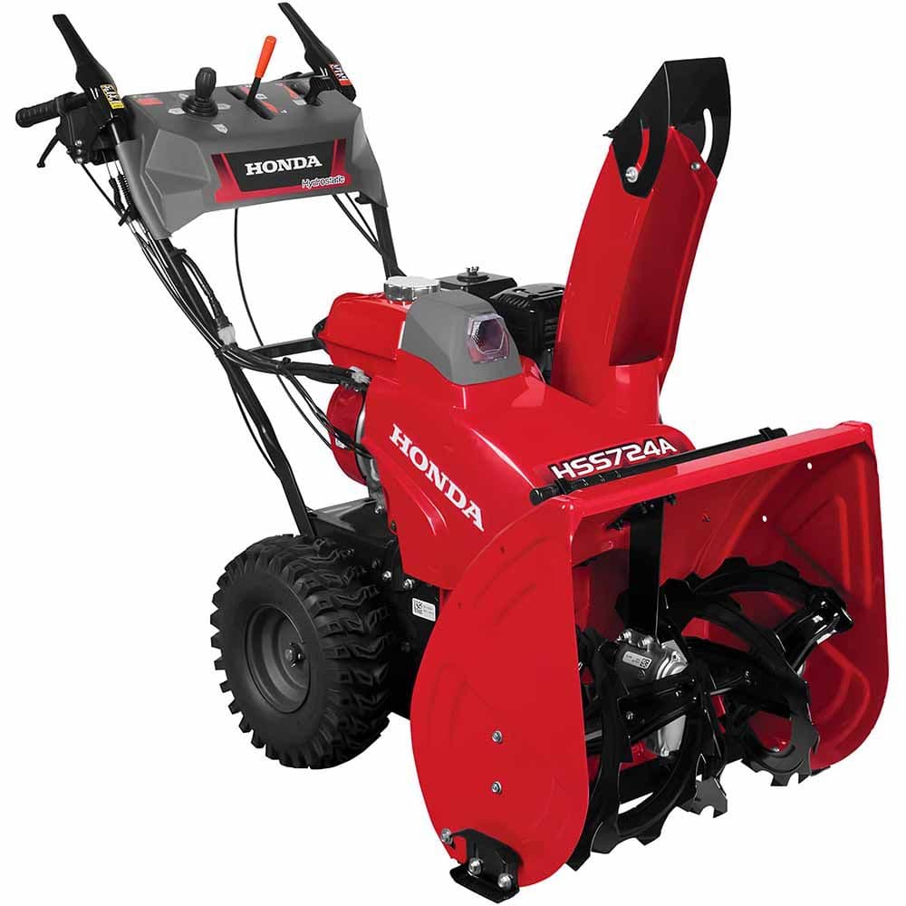 Honda HSS724AAWD 24-inch Two-Stage Wheel-Drive Snow Blower with Electric Start