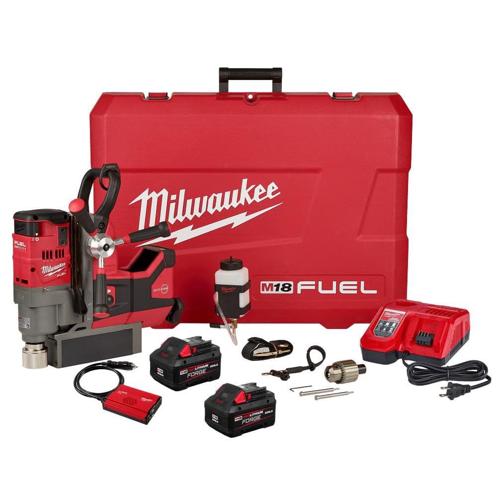 Milwaukee M18 FUEL 2788-22HD 1-1/2 in. Lineman Magnetic Drill Kit