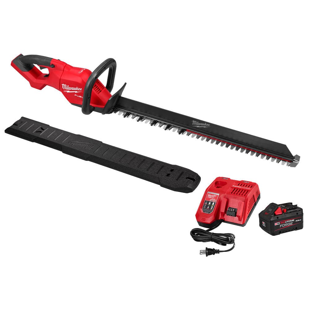 milwaukee-m18-fuel-30-cordless-hedge-trimmer-kit-1.jpg: Milwaukee M18 FUEL 30-inch cordless hedge trimmer kit