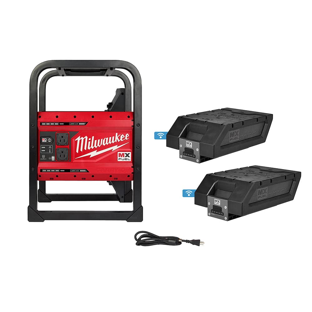 Milwaukee MX FUEL Carry-On 3600W/1800W Battery Power Supply