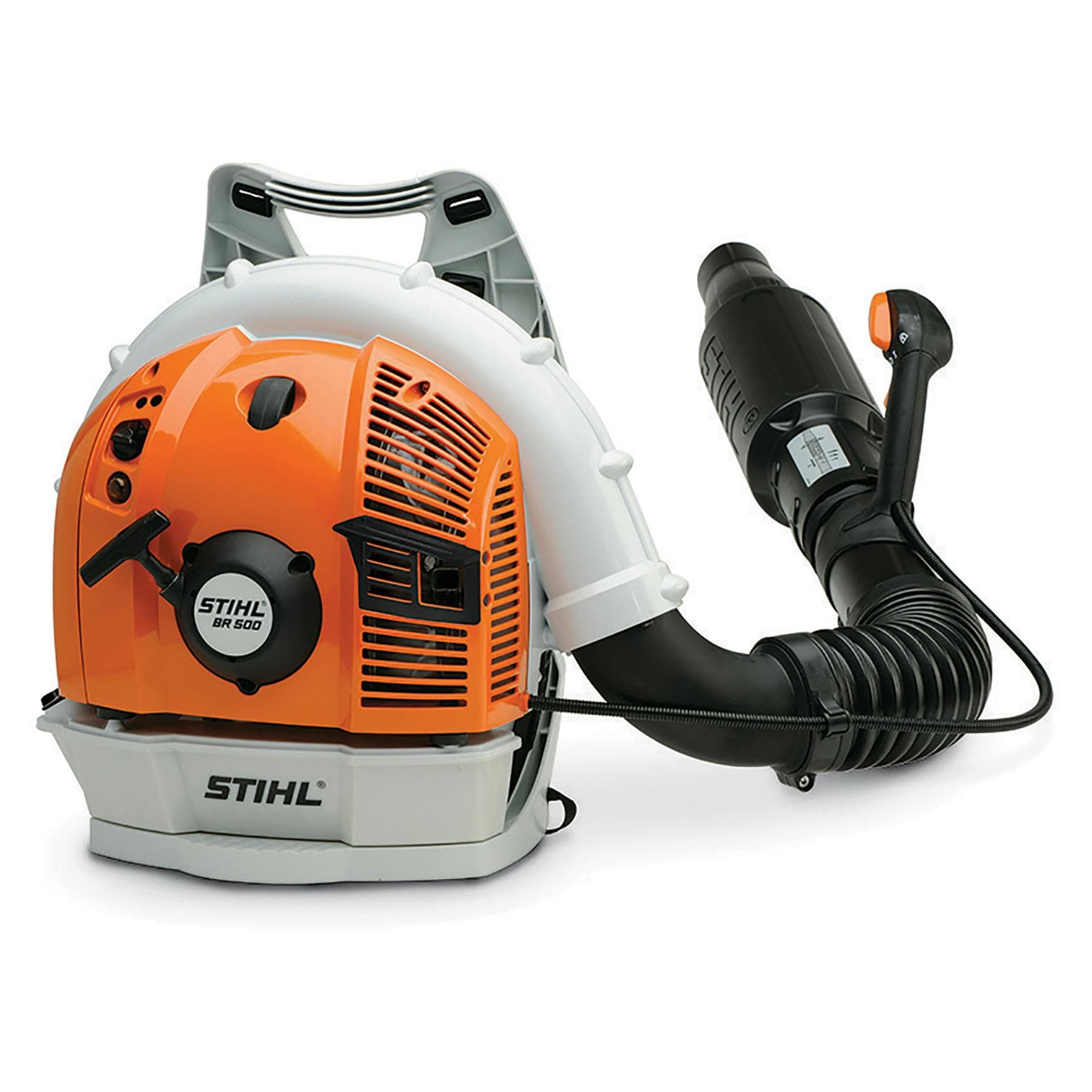 stihl-br-500-gas-powered-backpack-leaf-blower-1.jpg: STIHL BR 500 gas-powered backpack leaf blower, 64.8cc engine