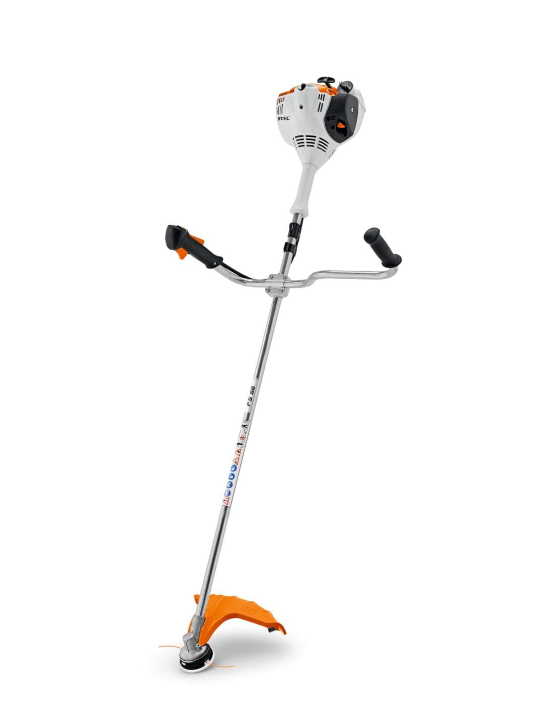 stihl-fs-56-c-e-gas-grass-trimmer-w-bike-handle-1.jpg: STIHL FS 56 C-E gas trimmer with bike handle