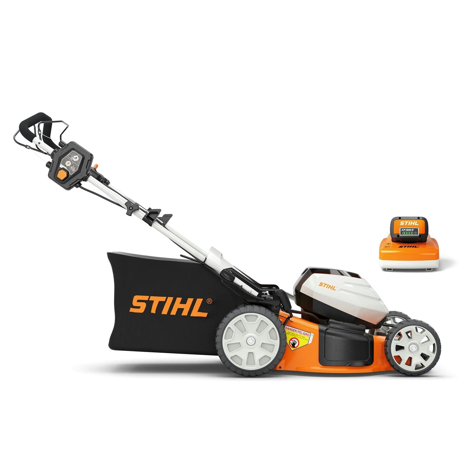 stihl-rma-510-v-self-propelled-cordless-lawn-mower-kit-ap-system-1.jpg: STIHL RMA 510 V cordless self-propelled lawn mower with AP System battery