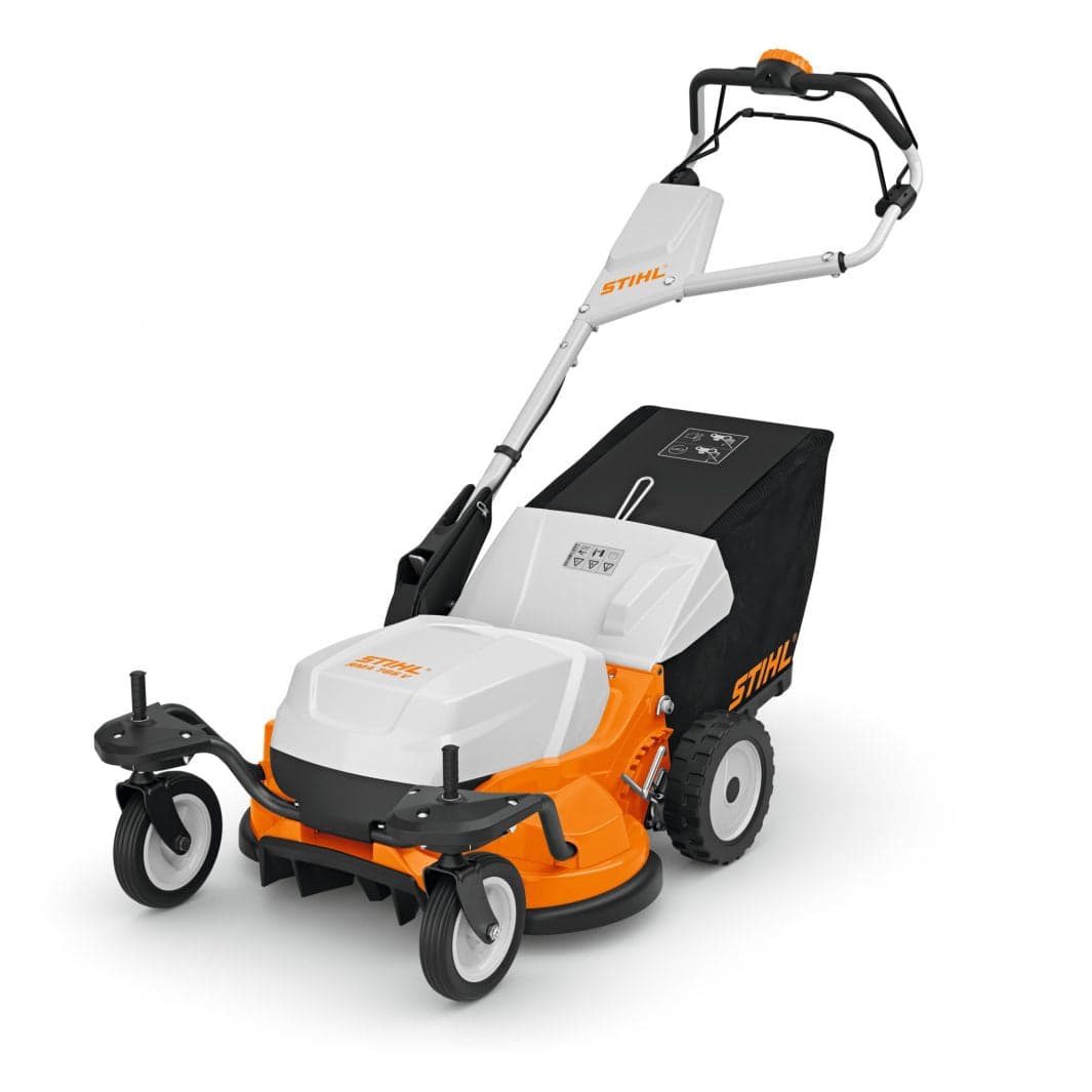 stihl-rma-765v-self-propelled-cordless-lawn-mower-ap-system-tool-only-1.jpg: STIHL RMA 765V self-propelled cordless lawn mower, tool only, on white background