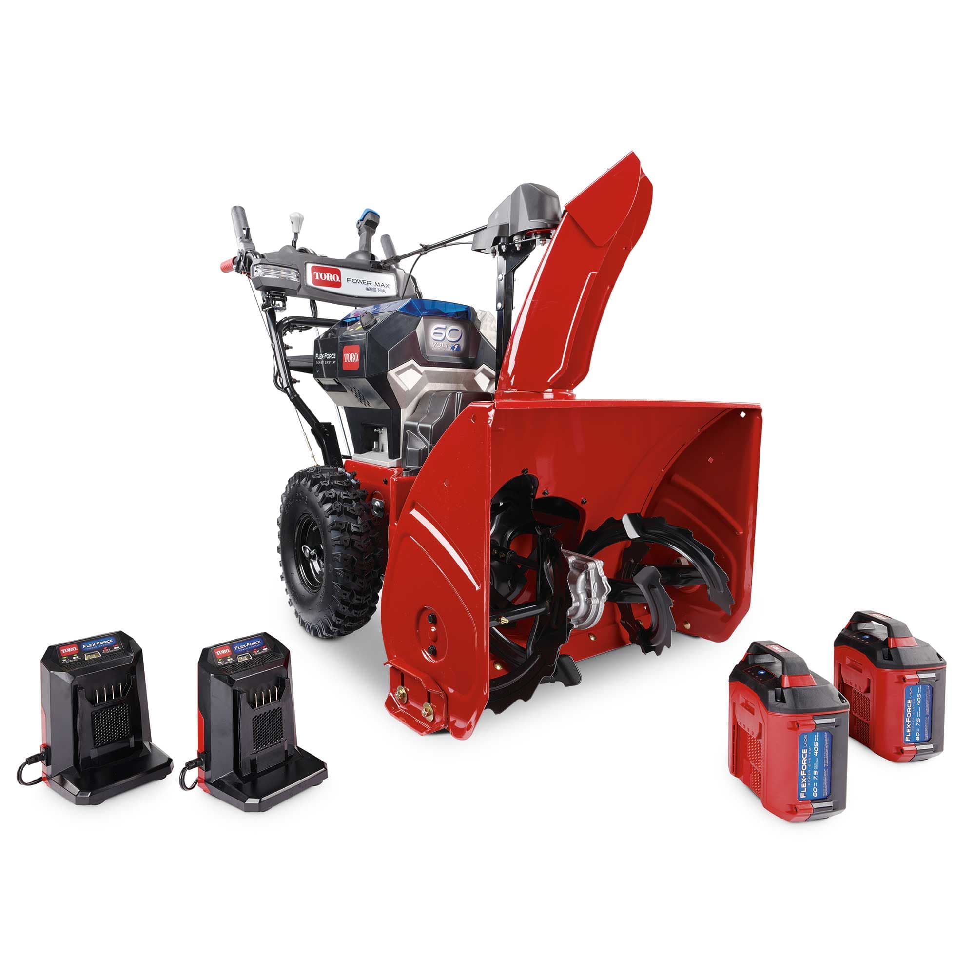 Toro 26 in. 60V Power Max e26 Two-Stage Cordless Snow Blower with (2) 7.5Ah Batteries