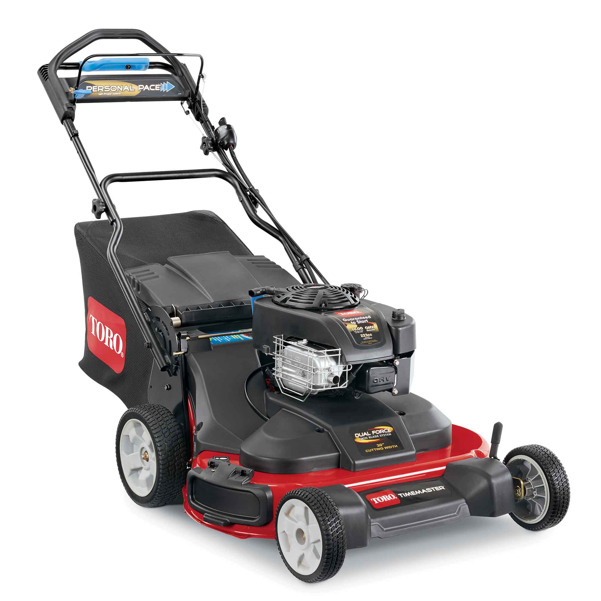 Toro 30" TimeMaster Electric Start Gas Lawn Mower with Personal Pace
