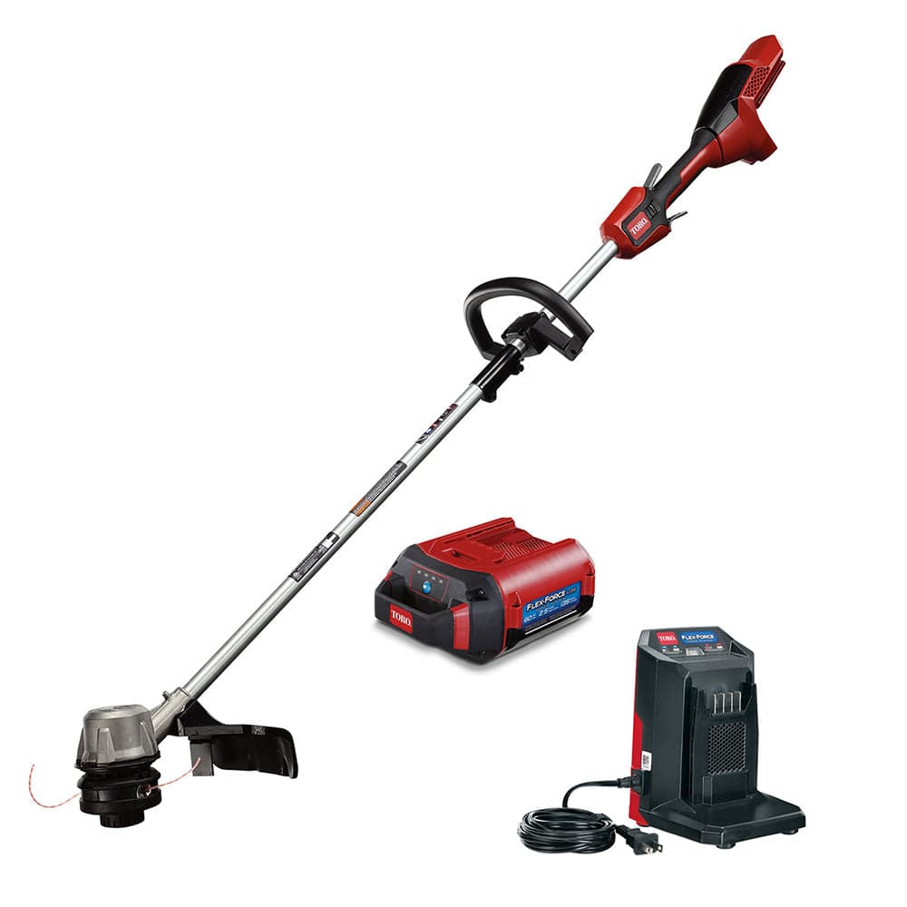 toro-60v-max-14-16-cordless-string-trimmer-kit-w-2.5ah-battery-1.jpg: Toro 60V MAX 14/16-inch cordless string trimmer kit