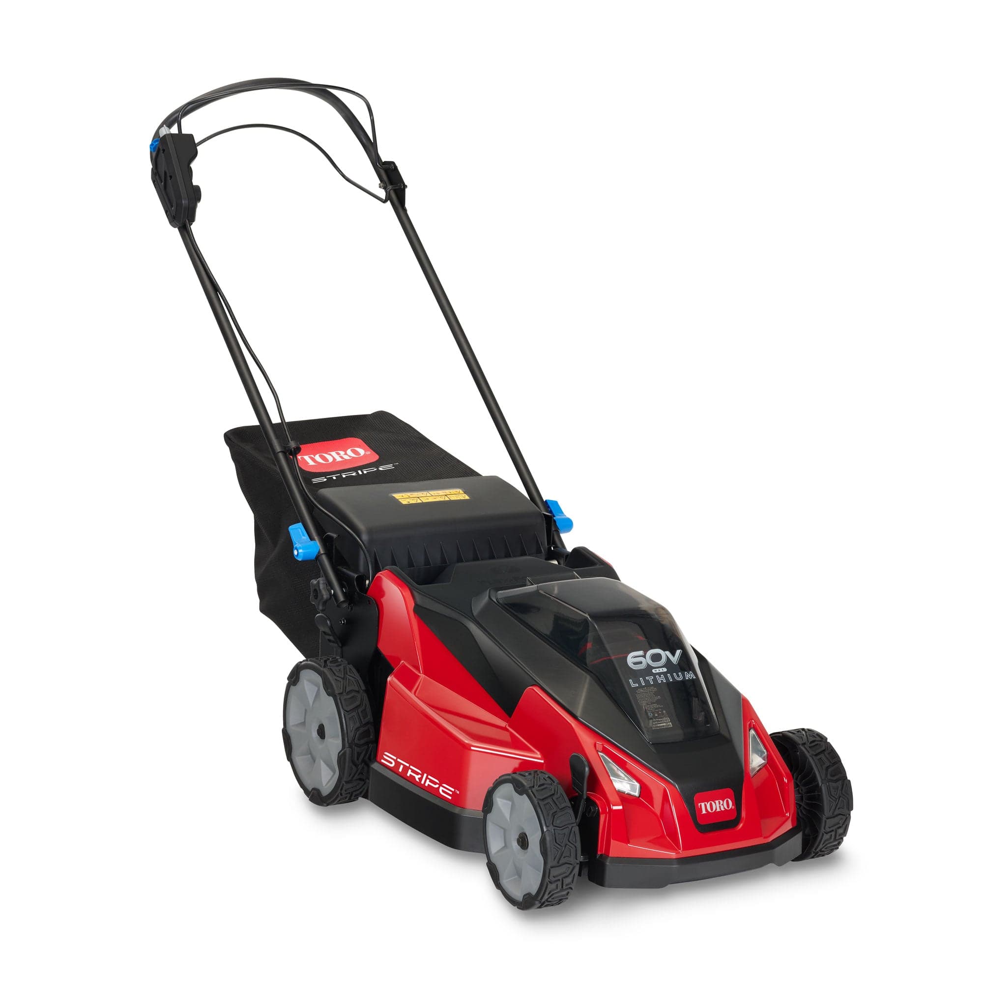 Toro 60V Max 21-Inch Stripe Dual-Blades Self-Propelled Cordless Lawn Mower with 7.5Ah Battery & Charger
