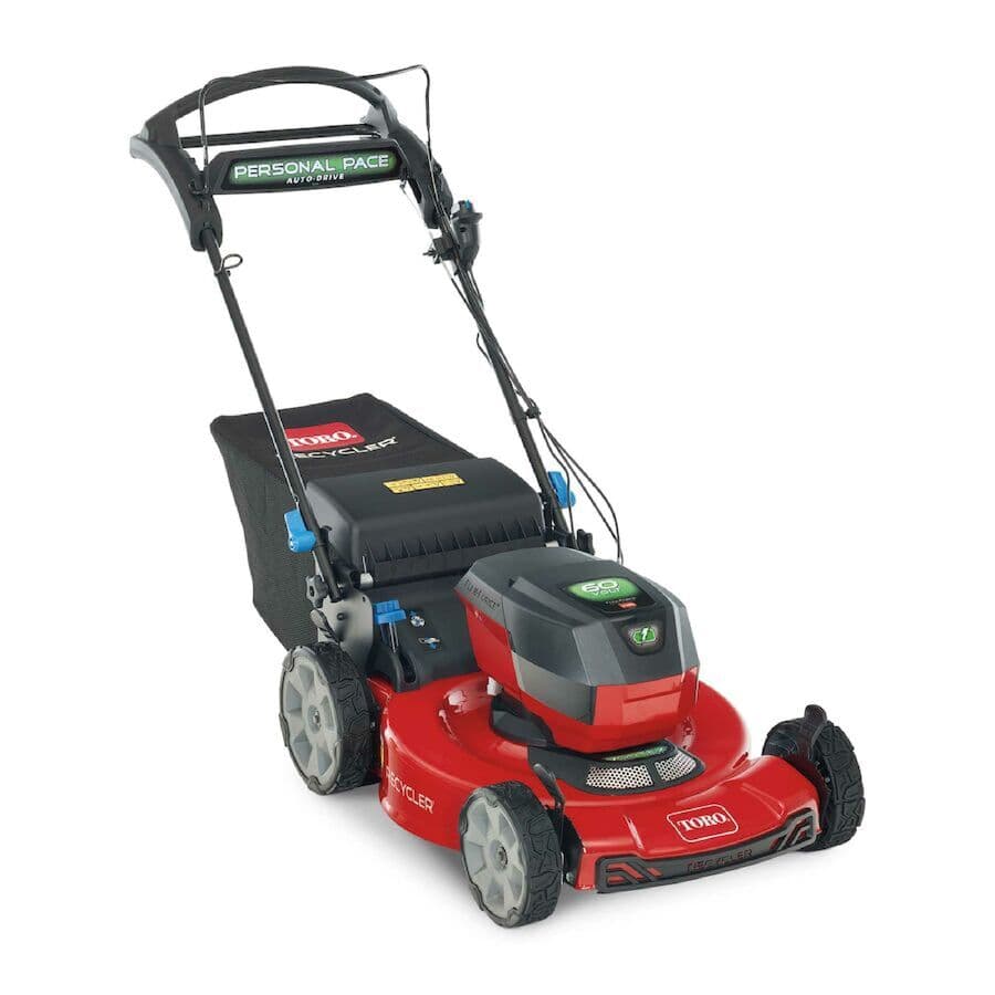 Toro 60V Max 22" Recycler Cordless Lawn Mower with Personal Pace & SmartStow